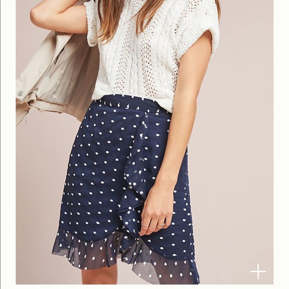 Anthropologie ruffled hutch skirt - Picture 5 of 6